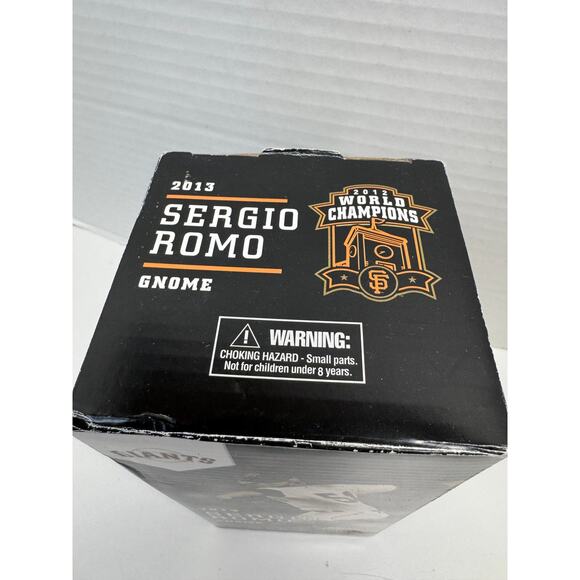 NEW San Francisco Giants Sergio Romo Gnome – 2013 Collectors Edition - Picture 7 of 8